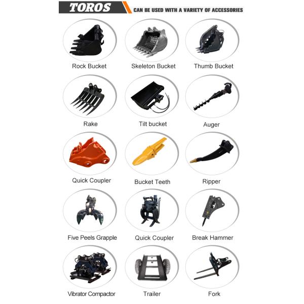 EURO 5 Mini escavadeira de 2 toneladas Pequena escavadeira doméstica de baixo consumo