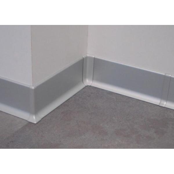 Wall Base Protection Aluminium Skirting Profile Anodized