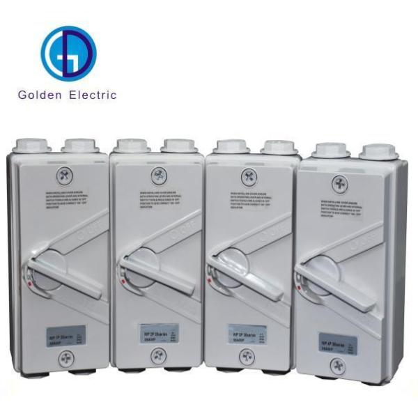 УКФ Внешний водонепроницаемый изоляционный переключатель одноколонный разъединитель 1p/2p/3p/4p для наружного использования