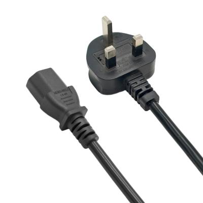 UK 3 Pin Power Cord Plug Cable for Home Appliance 1M 1.2M 1.5M 1.8M 3M with IEC Female BS Male End 3ft 4ft 5ft 6ft 10ft LengthsAppliances