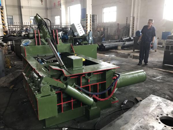 Máquina hidráulica horizontal da prensa de empacotamento da sucata para a precisão alta de alumínio