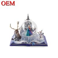 personalizado Light Up Water Globe OEM Movie Princess Snow Globe Brinquedos com Música