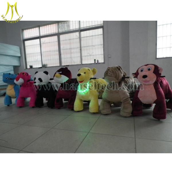 Hansel 2016 high quality kidi ride coin operated walking toy animals kids ride on toys elephant