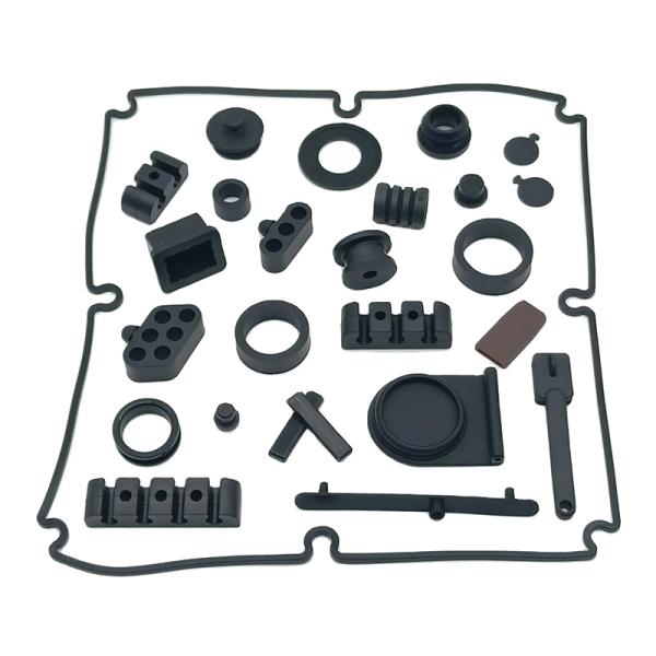 Moldeo de productos de caucho de silicona personalizados Partes de caucho de silicona de alta calidad