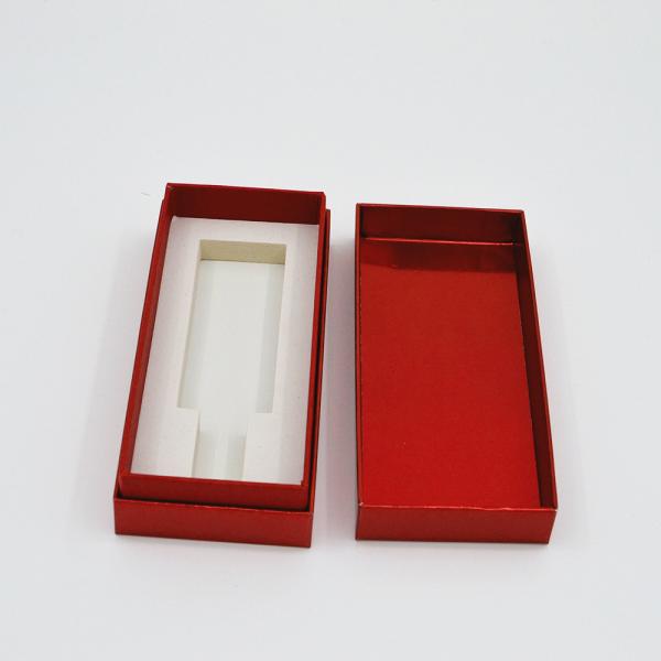 Rigid Cosmetic Packaging Boxes 157g Makeup Kit Small With Black EVA Inlay Cutouts