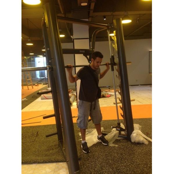 Comprehensive Trainer Fitness Smith Machine Squat Rack Gym Row Machine