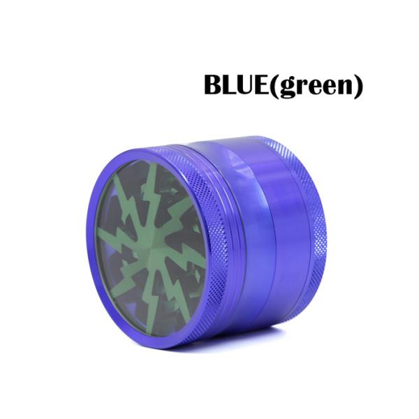 4 Layers 63mm Grinder Aluminium Alloy Lightning Tobacco Smoking Accessories Herb Pepper Grinders
