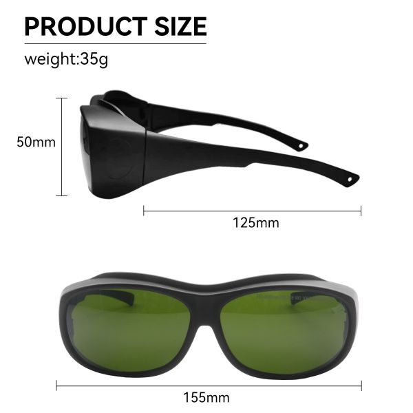 OD6 LASER 532 laser protection glasses laser protector laser eye protection co2 laser protection glasses 750-2000nm laser level glasses protective glasses for laser laser goggles laser protect glasses