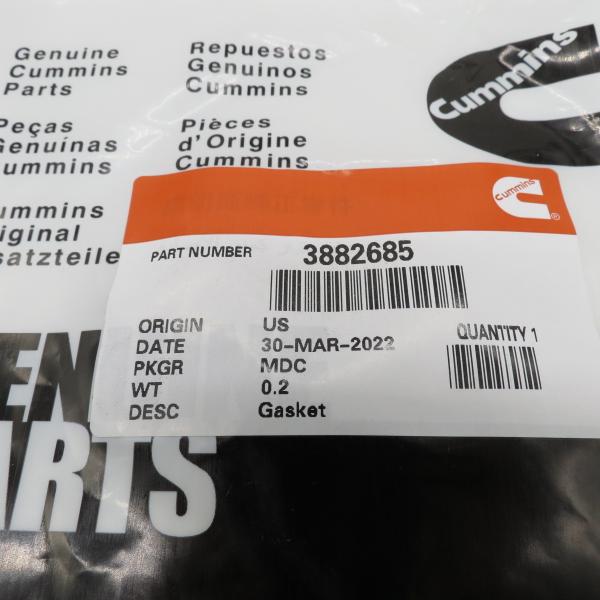 High quality Diesel Engine Parts sealing strip 3882684Rubber sealing ring 3882684