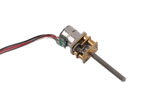 Motor deslizante 10mm do micro do equipamento médico 2 fio da fase 4 com parafuso movimentador