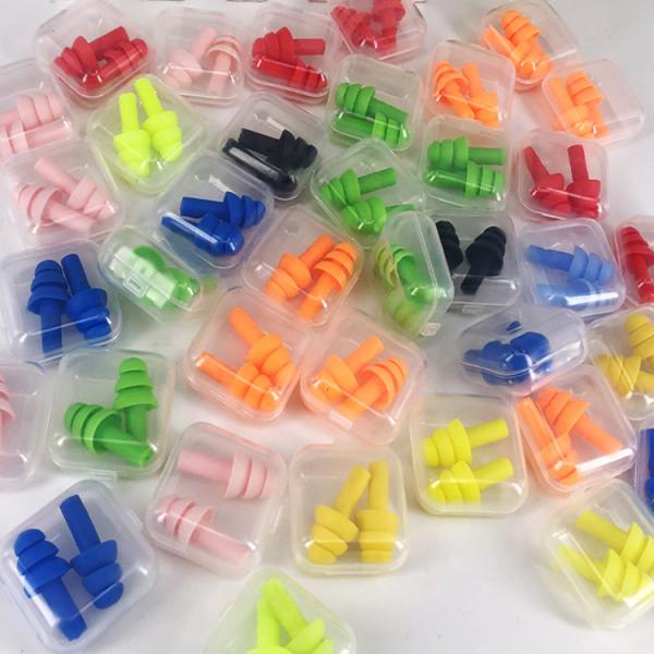 Waterproof Silicone Ear Plugs for Snoring and Noise Reduction Safety Standard Other