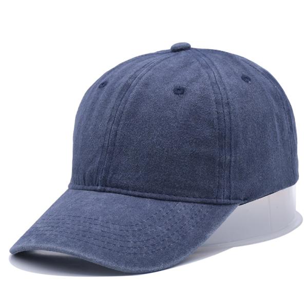Unstructured Front Panel Six-Panel Baseball Cap With 6 Eyelets Can Custom Your Logo
