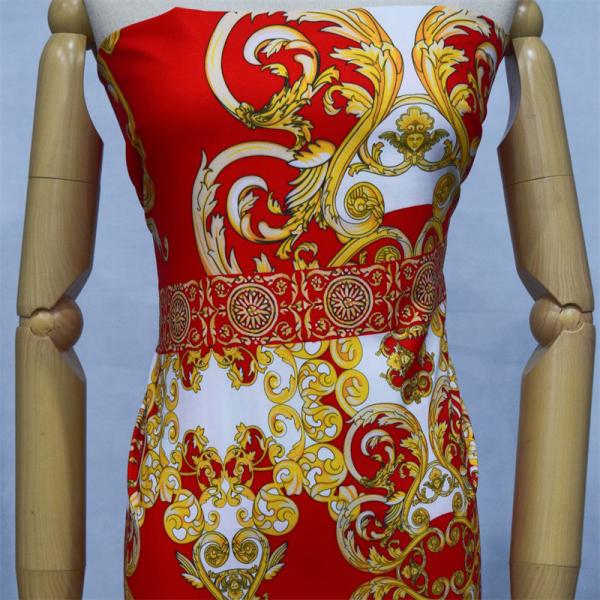 Полиэстер стиля острова печатая картину ширины ткани 1.5m изготовленную на заказ