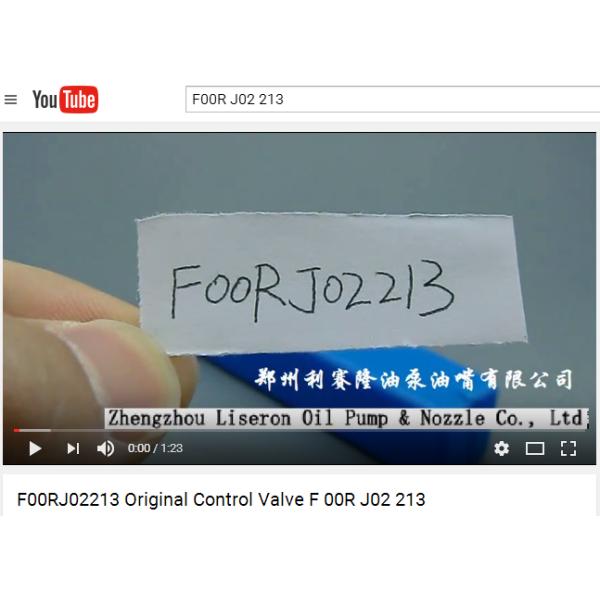 DOOSAN ERIKC FooRJ02213 For BOS generator fuel injection spray valve F00R J02 213 , injectors valves F ooR J02 213