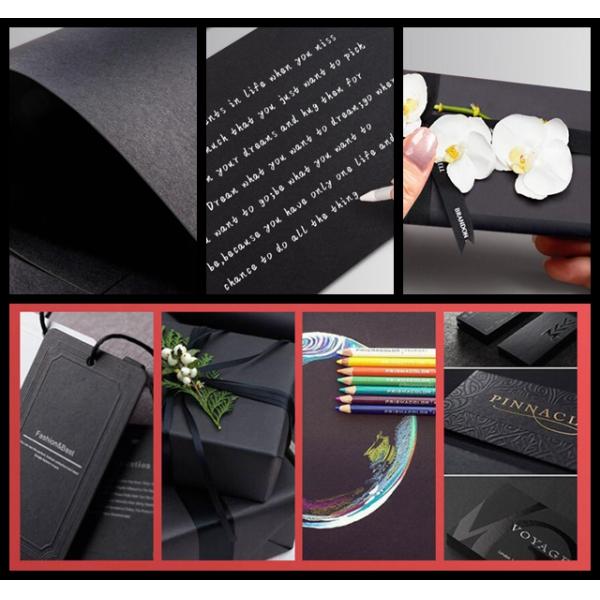 Black Colored Cardstock Thicker Paper 300gsm Cover Card Stock For Scrapbook Black Colored Cardstock Thicker Paper 300gsm Cover Card Stock For Scrapbook