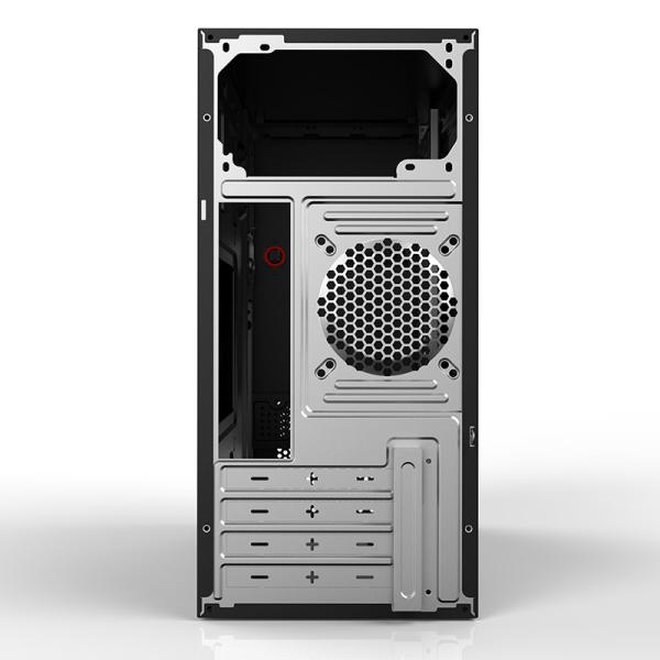 Black MATX Motherboard SPCC Industrial PC Case