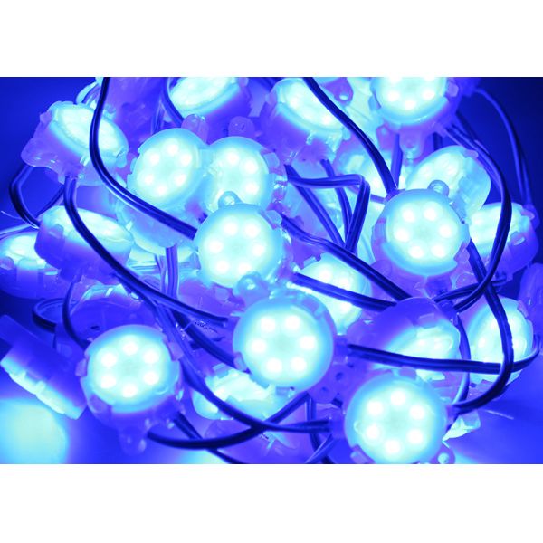 IP67 Waterproof High Brightness RGB LED Point Light with DMX512 Control for Outdoor Lighting