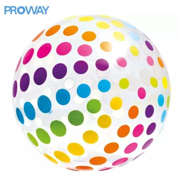 Custom Logo Beach Balls - Personalized Inflatable Pool Balls for Summer & Events
