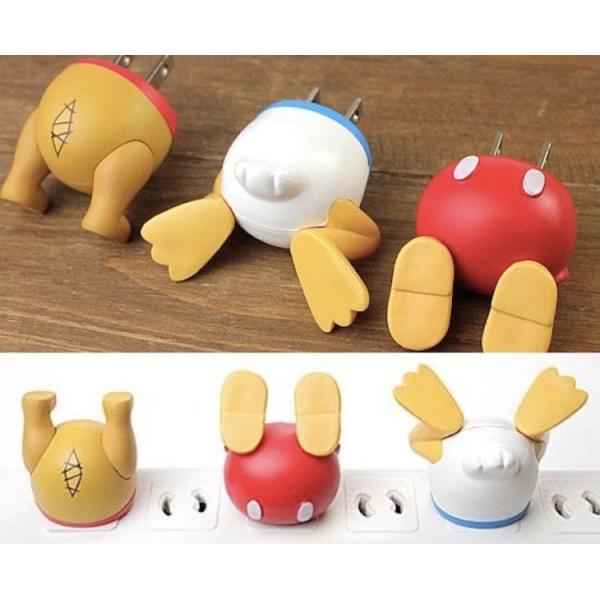 Милый USB настенный зарядное устройство для мобильного телефона USB фигурный зарядное устройство портативное однозарядное устройство