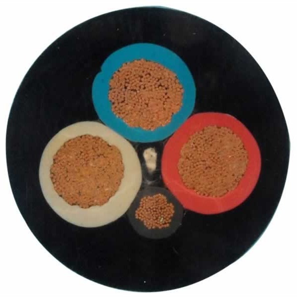 Кабель устойчивого резинового 450V 4x1.5mm ² масла гибкий сваривая