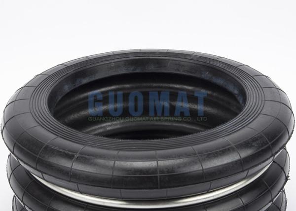 Convolution industrielle de ressorts pneumatiques/airbags 3 de double de PCs anneau en acier de ceinture