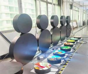 P2.5 Flexible LED Irregular Shape Art Design Display Screen with Multiple
