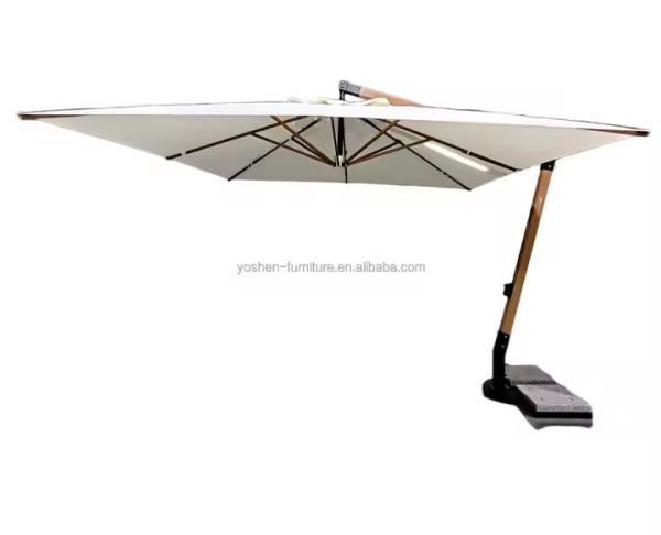 Yoshen Customize 10 ft Commercial Market Cantilever Parasol Canvas Covers square Cantilever Umbrella Replacement Canopy