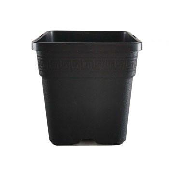 Multi Drainage Holes, Plastic Black Square Plant Flower Nursery Pot, Planter Plant Flower Seedling Nursery Pots