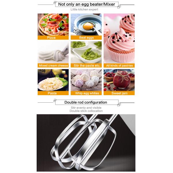 Egg Beaters Egg Tools Type Hand Push Rotary Blender Versatile Milk Frother Egg Mixer