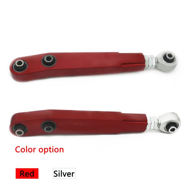 Mitsubishi Lancer Evolution Evo 8 9 Rear Lower Control Arms Pillow Ball Car Accessories Aluminum for 2003-2007 Red,silve