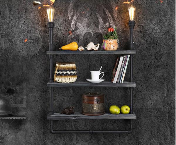 Rustic industrial wall lamp study store shop restaurant cafe light antique wall light （WH-VR-26)