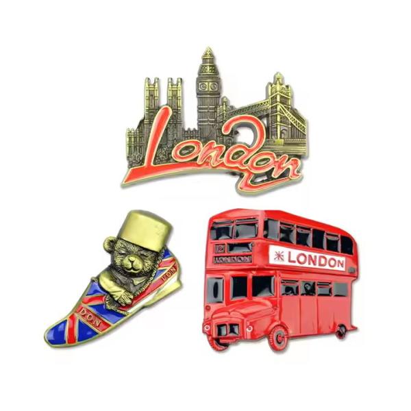 Alta Durabilidad Pedidos personalizados 3d pegatinas de nevera para el comercio minorista