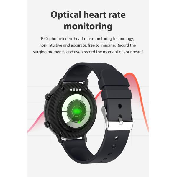 Мониторы тарифа сердца Smartwatch 200mAh фитнеса людей MT2502D