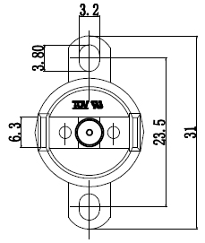 Manual Reset Snap Disk Thermostat Switch For Coffeemaker