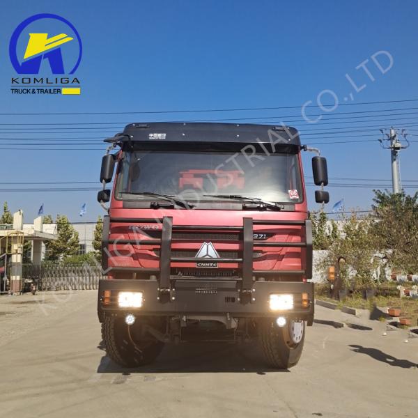 Used Sinotruk HOWO Dump Truck with Ventral Tipper Hydraulic Lifting in Good Condition