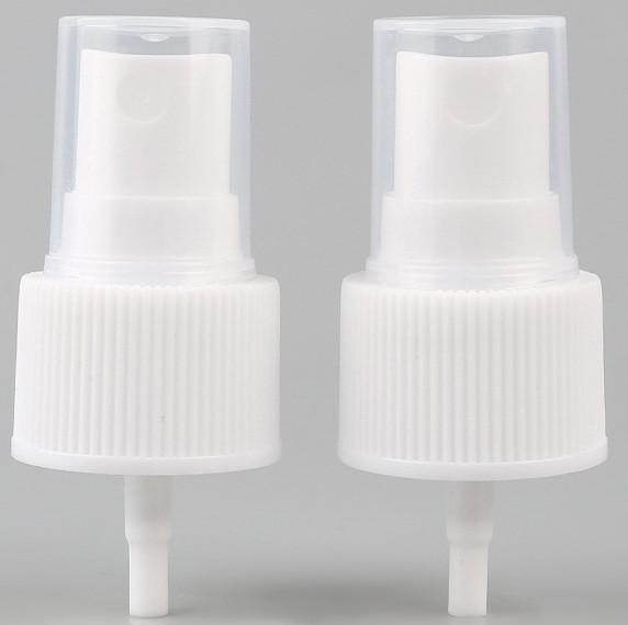 Plastic Pump Mister Sprayer With 18 / 20 / 24 Caliber Spray Heads Metal Closure