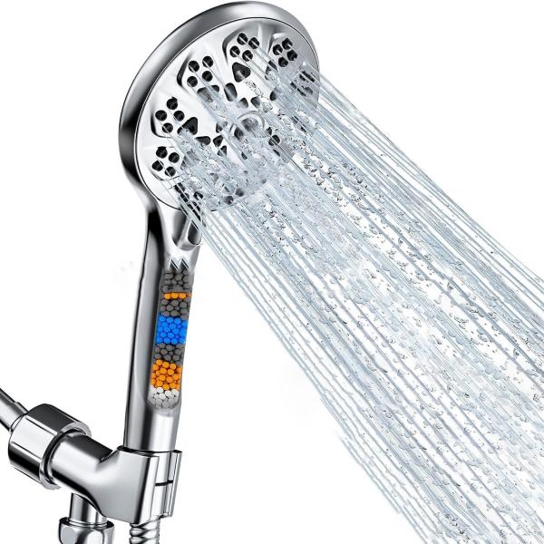 Custom ‎2.5 Gpm Aluminum Shower Head Booster Premium Chrome