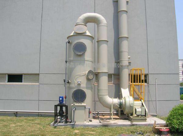 Industrial CO2 Gas Wet Scrubber for Dust Filtration in Manufacturing Plants