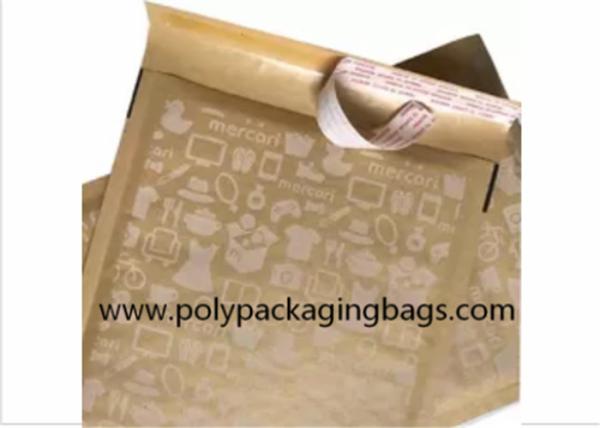 Encarregados do envio da correspondência da bolha do OEM Browm Kraft com colagem quente do esparadrapo do derretimento