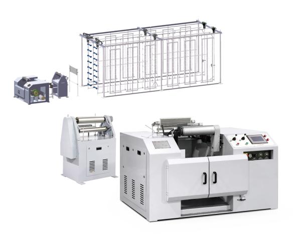 7.5KW Auxiliary Textile Warping Machine Makes Weaving Faster Computer Control