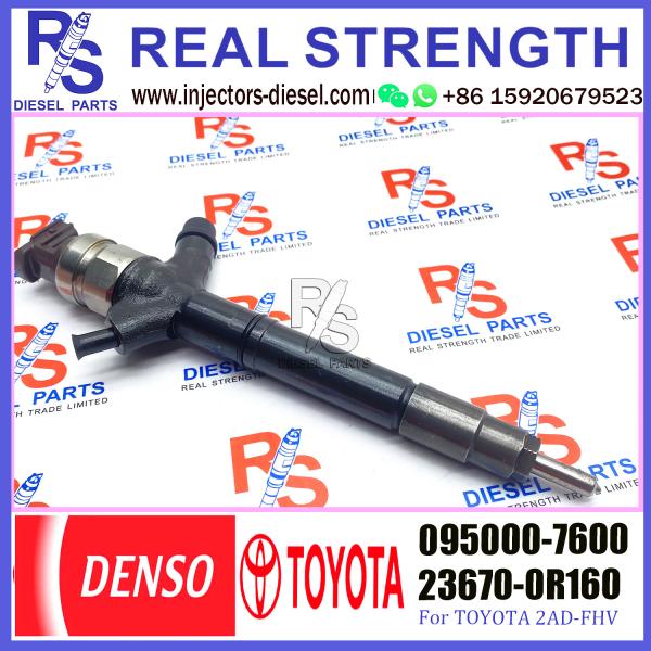 Injecteur de carburant commun de rail 095000-6900 095000-7240 095000-7250 095000-7600 pour les Toyo-ventres Rav4