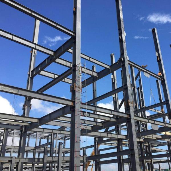Heavy Duty Steel Structure Warehouse for Cement Plant Storage