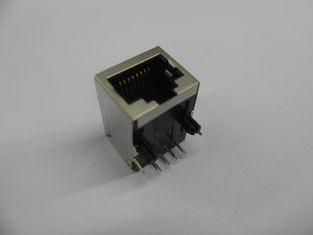 Integrated 100M RJ45 Magnetics Jack Tab Down Network POE Rj45 Connector