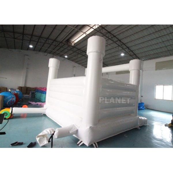 На открытом воздухе скача надувного замка свадьбы хвастуна дом прыжка раздувного белый для взрослых и детей