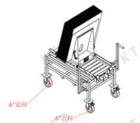 Trolley - Agv-specific temporary storage vehicle