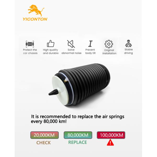 Yiconton Rear Truck Air Spring For Left Orientation Machined Metal Rubber Upgrade