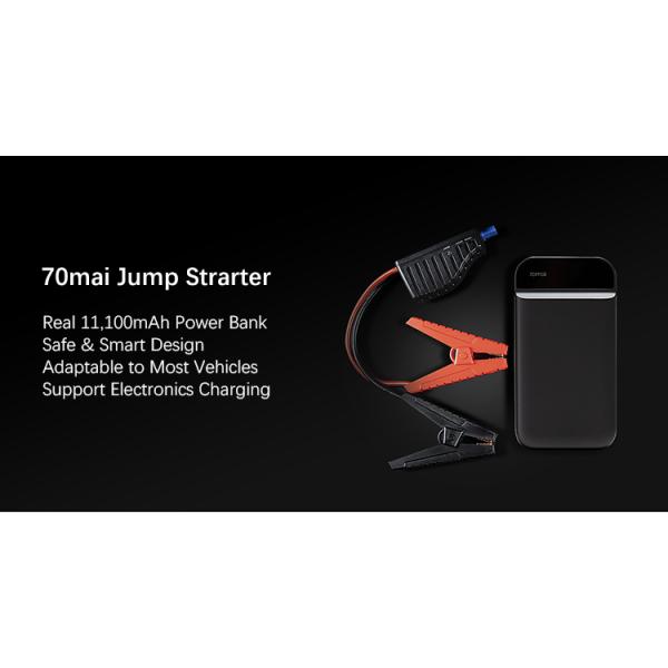 70mai Jump Starter Battery Power Bank Real 11000mah Car Starter Auto Buster Car Emergency Booster Battery Car Jump Start