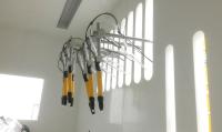 Máquina de pulverização electrostática de pó para aço ou liga de alumínio