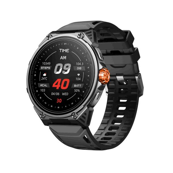 KW348 Fitness Smartwatch With Sleep Tracking, Navigation And AI-Powered Features 5ATM Waterproof Rating And Media Storage