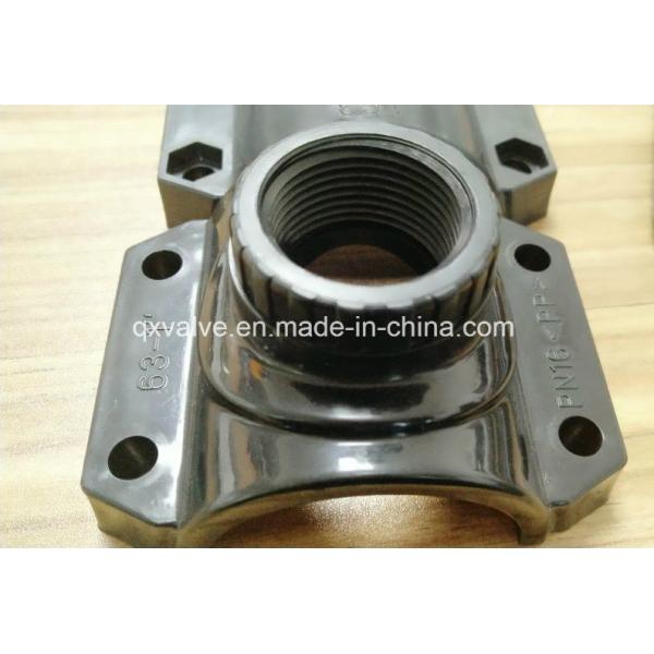 Clampada de silla de montar de tamaño completo azul PP en estilo para tubos de 25 mm * 1/2 a 315 mm * 6